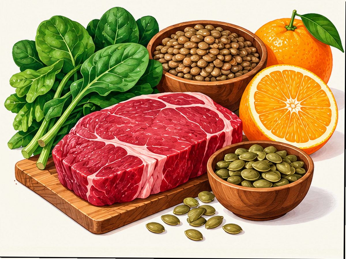Food illustration for Anemia nutrition information