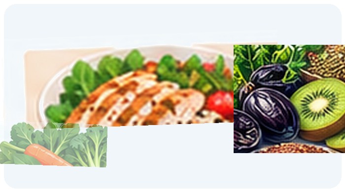 Bean & Brown Rice Bowl illustration