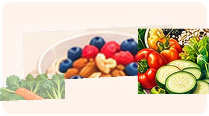 Oatmeal with Berries illustration
