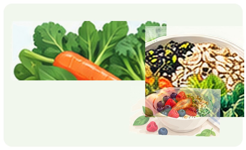 Evidence-focused food illustration for Chronic Kidney Disease