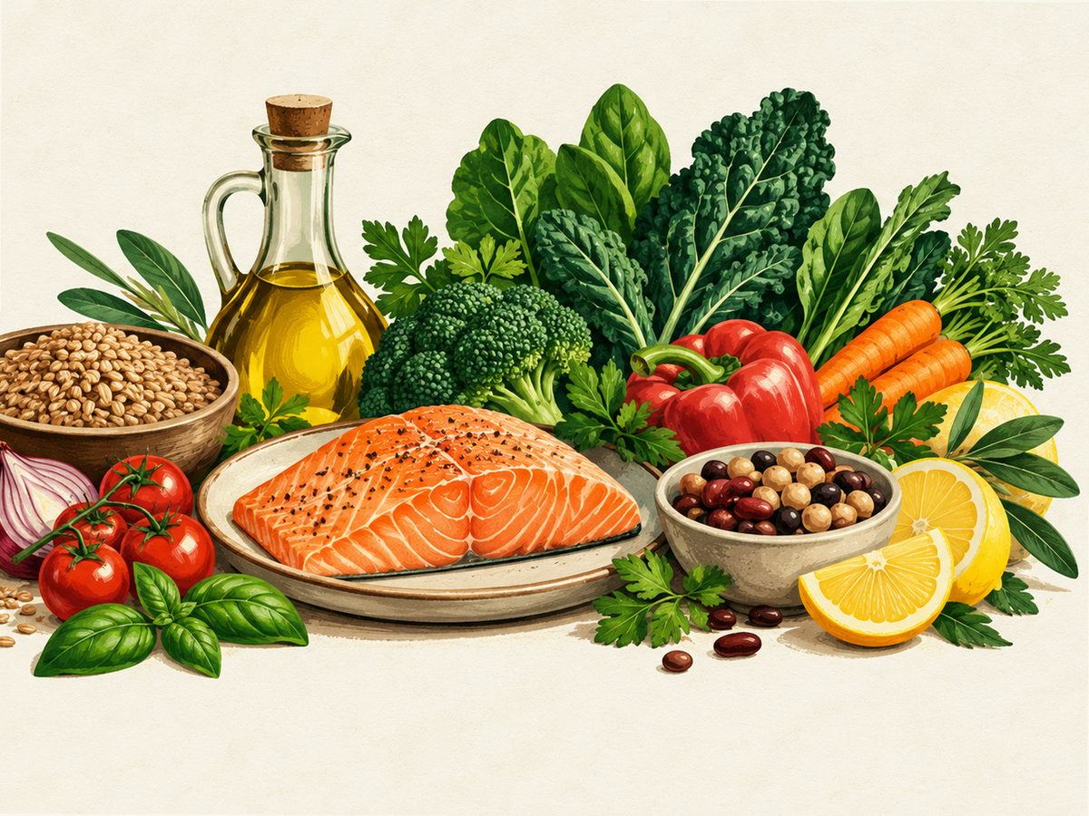Whole fruit illustration