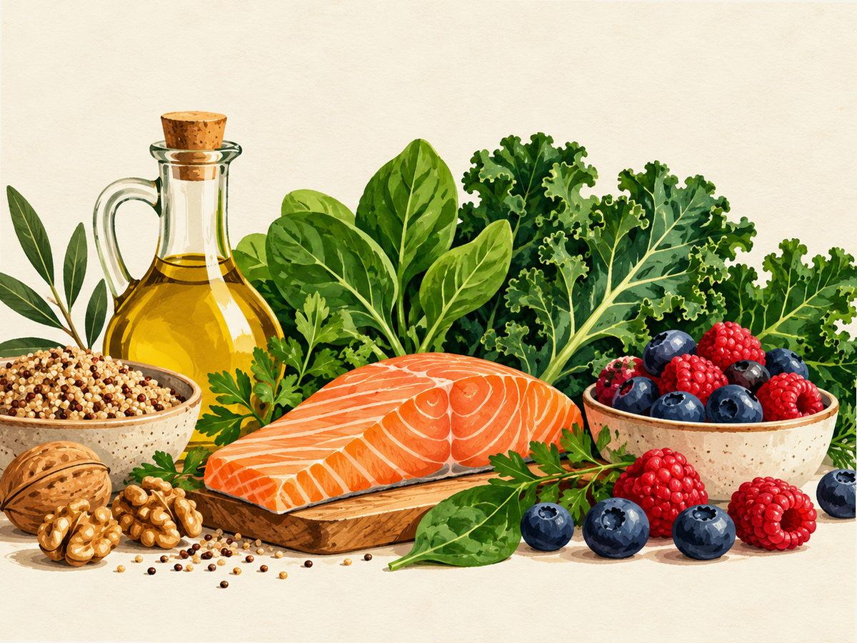 Legumes and plant proteins illustration