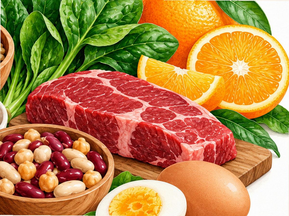 Vegetables and fruits illustration