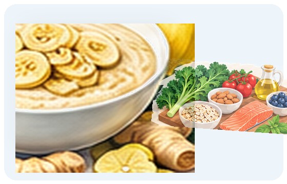 Smaller meal portions when helpful illustration