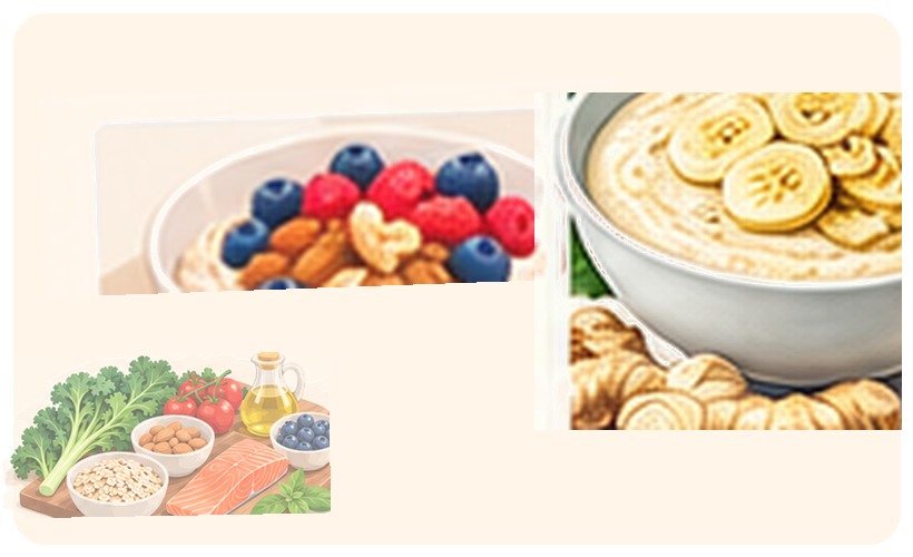 Food illustration for GERD