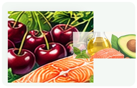 Lower-fat dairy when tolerated illustration