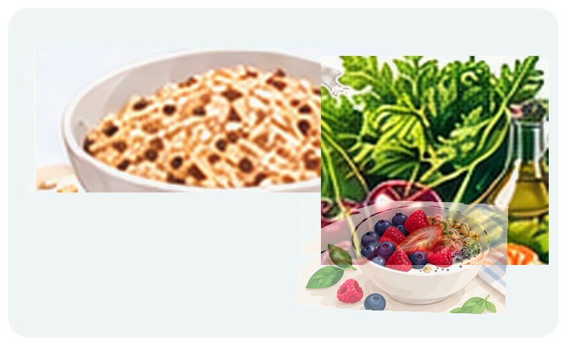 Evidence-focused food illustration for Gout