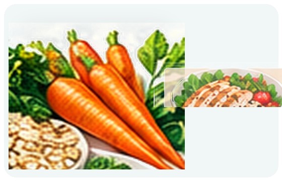 Protein foods illustration
