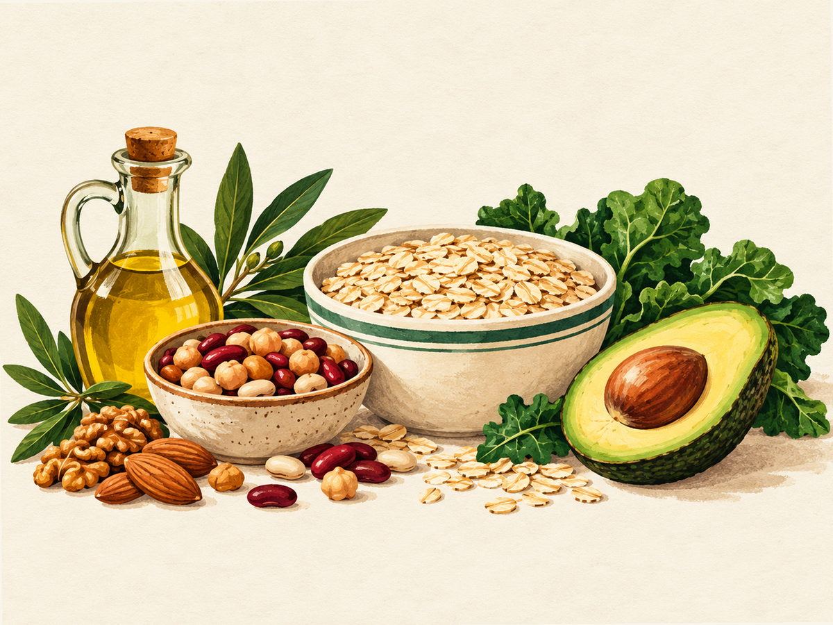 Food illustration for Menopause nutrition information