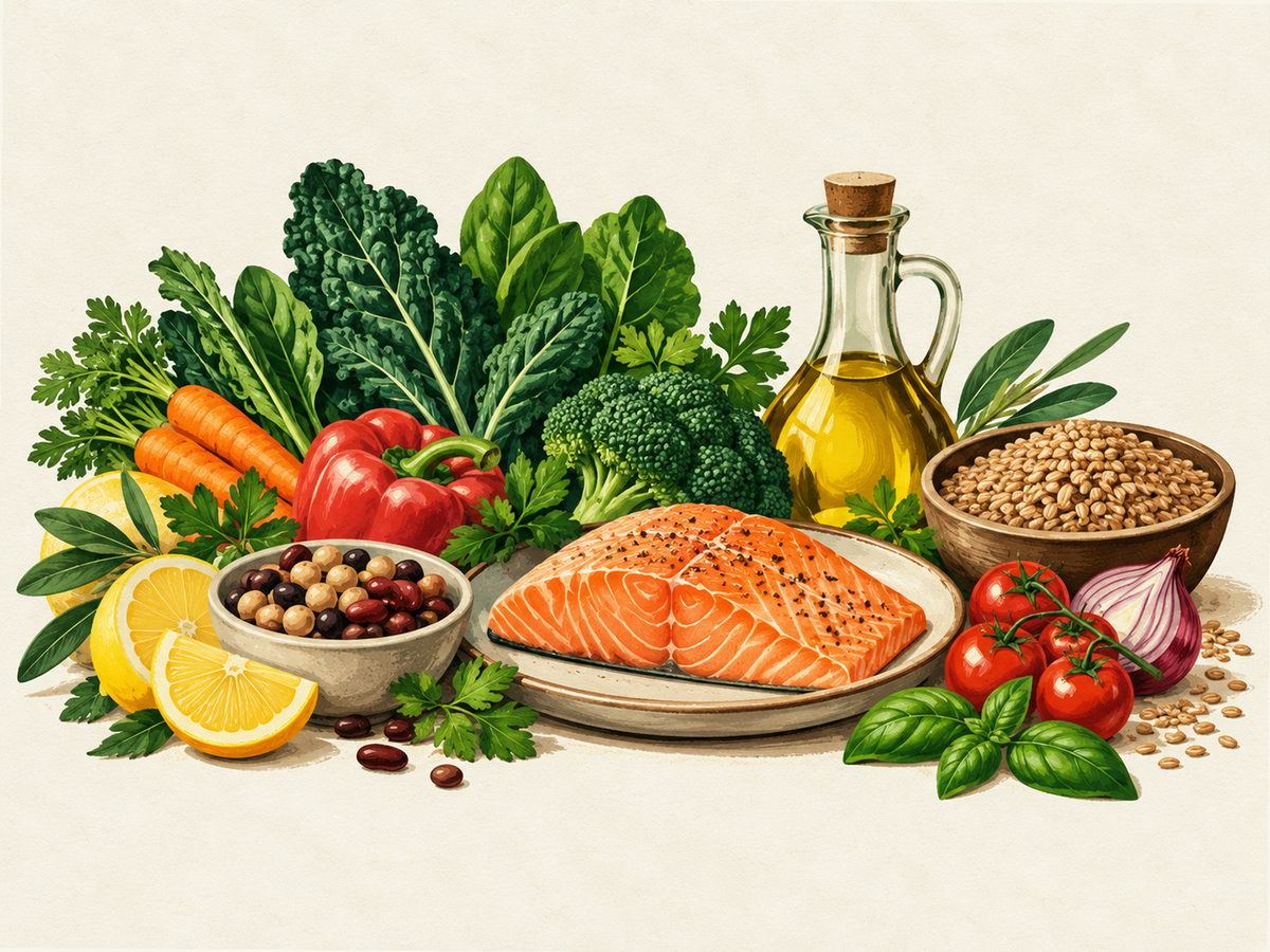 Food illustration for Men’s Hormones & Metabolism With Age nutrition information