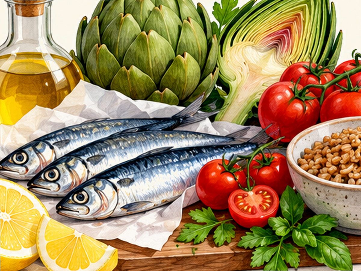 Whole grains and fiber illustration