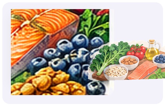 Meals that support an appropriate weight goal illustration