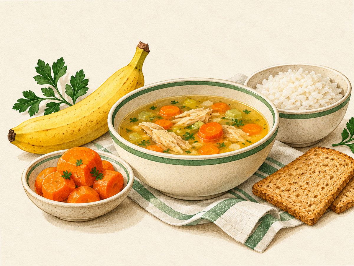 Calcium-rich foods illustration