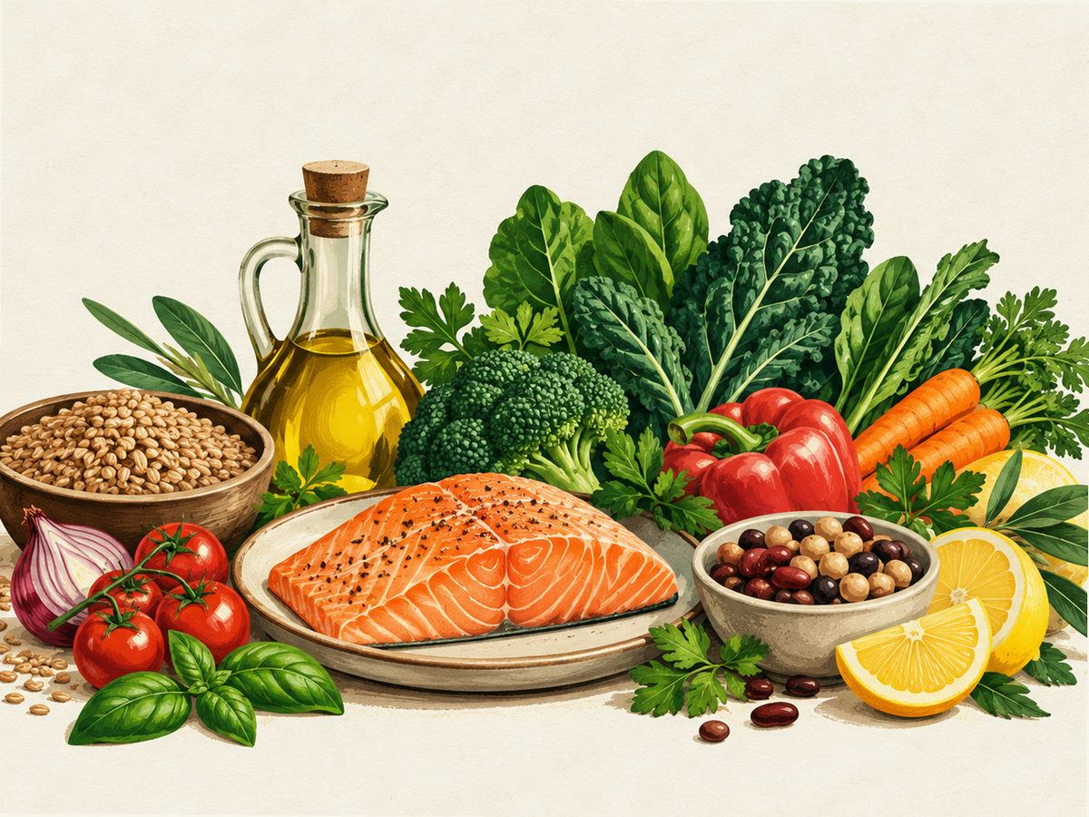 Unsaturated fats illustration