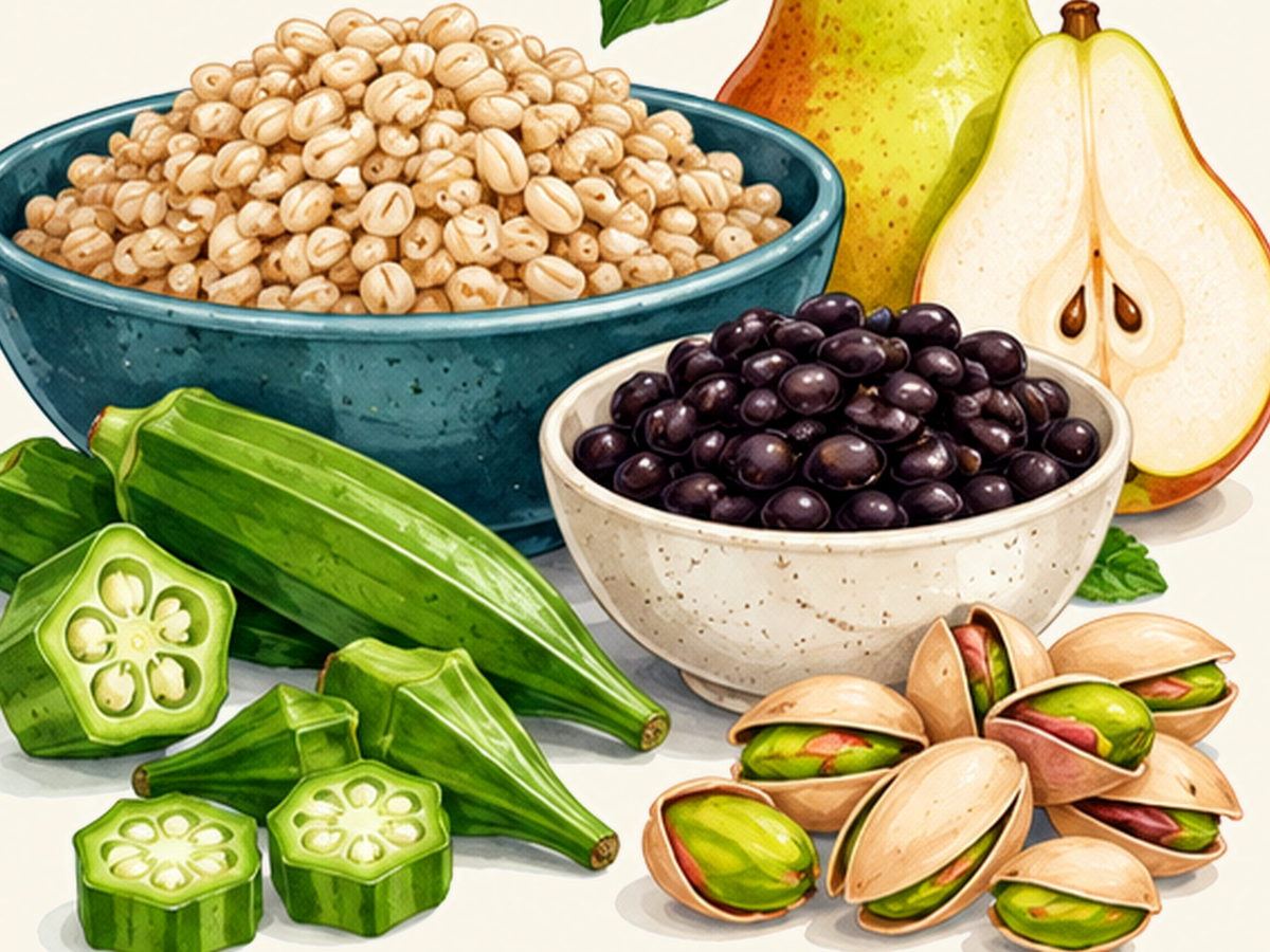 Unsaturated fats illustration