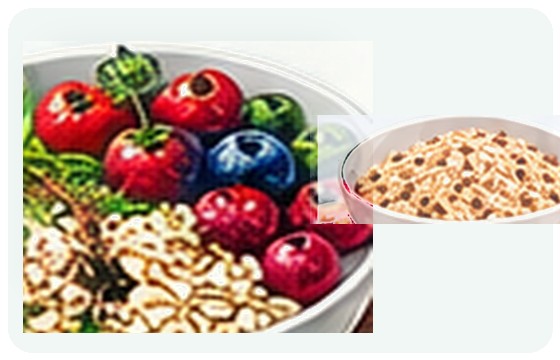 Whole grains and legumes illustration