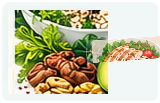 Protein foods illustration