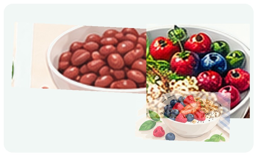 Evidence-focused food illustration for Prediabetes