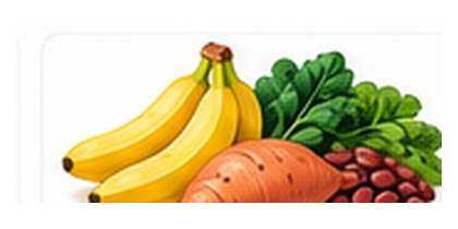 Biotin food illustration