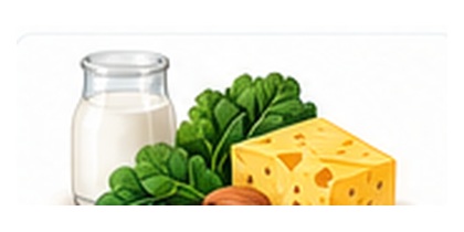 Phosphorus food illustration