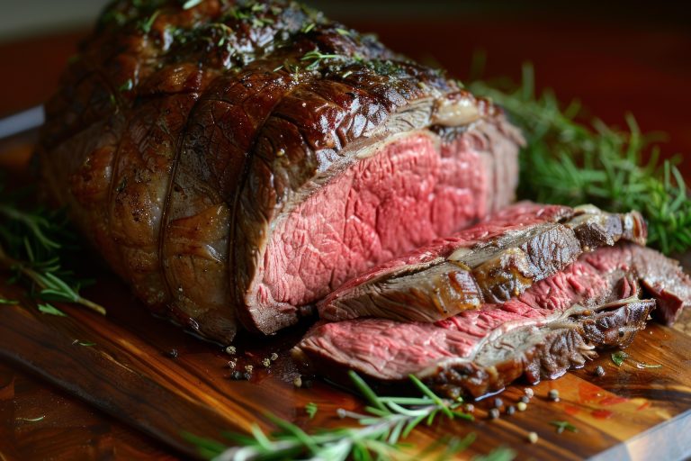 Classic Herb & Burgundy Rib Roast