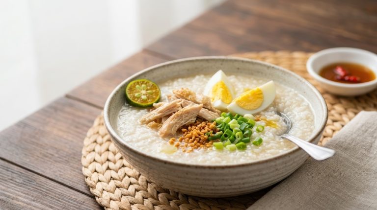 Lugaw, Filipino Chicken Arroz Caldo